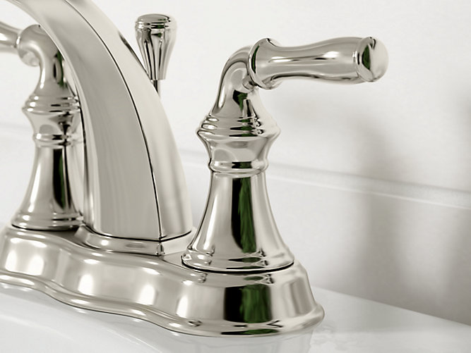 Kohler 393 N4 Devonshire Centerset Bathroom Sink Faucet With